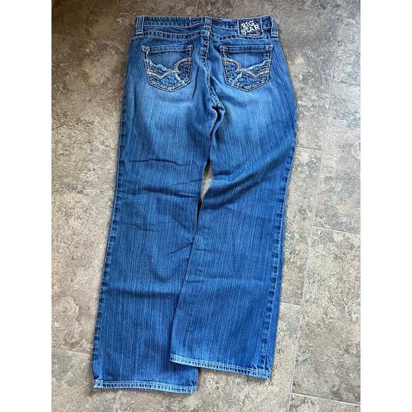 Big Star MADDIE, MID RISE FIT, denim jeans, Women's size 28R - Picture 6 of 7
